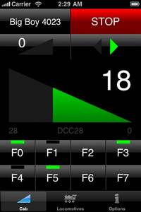Mit TouchCab steuern Sie die komplette digitale Modellbahn ganz cool per iPhone