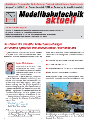 Modellbahntechnik aktuell Ausgabe 13